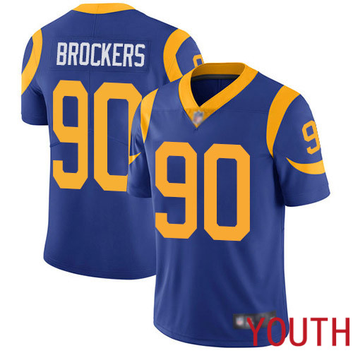 Los Angeles Rams Limited Royal Blue Youth Michael Brockers Alternate Jersey NFL Football #90 Vapor Untouchable